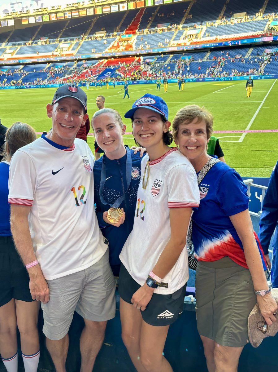 From left to right: Gregory Davidson, Tierna Davidson, Alison Jahasouz, and Helen Wilmot.

Photo provided by Mr. Gregory Davidson